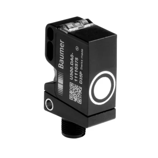 

Baumer Ultrasonic distance measuring sensors U500.DA0-AA1B.72O