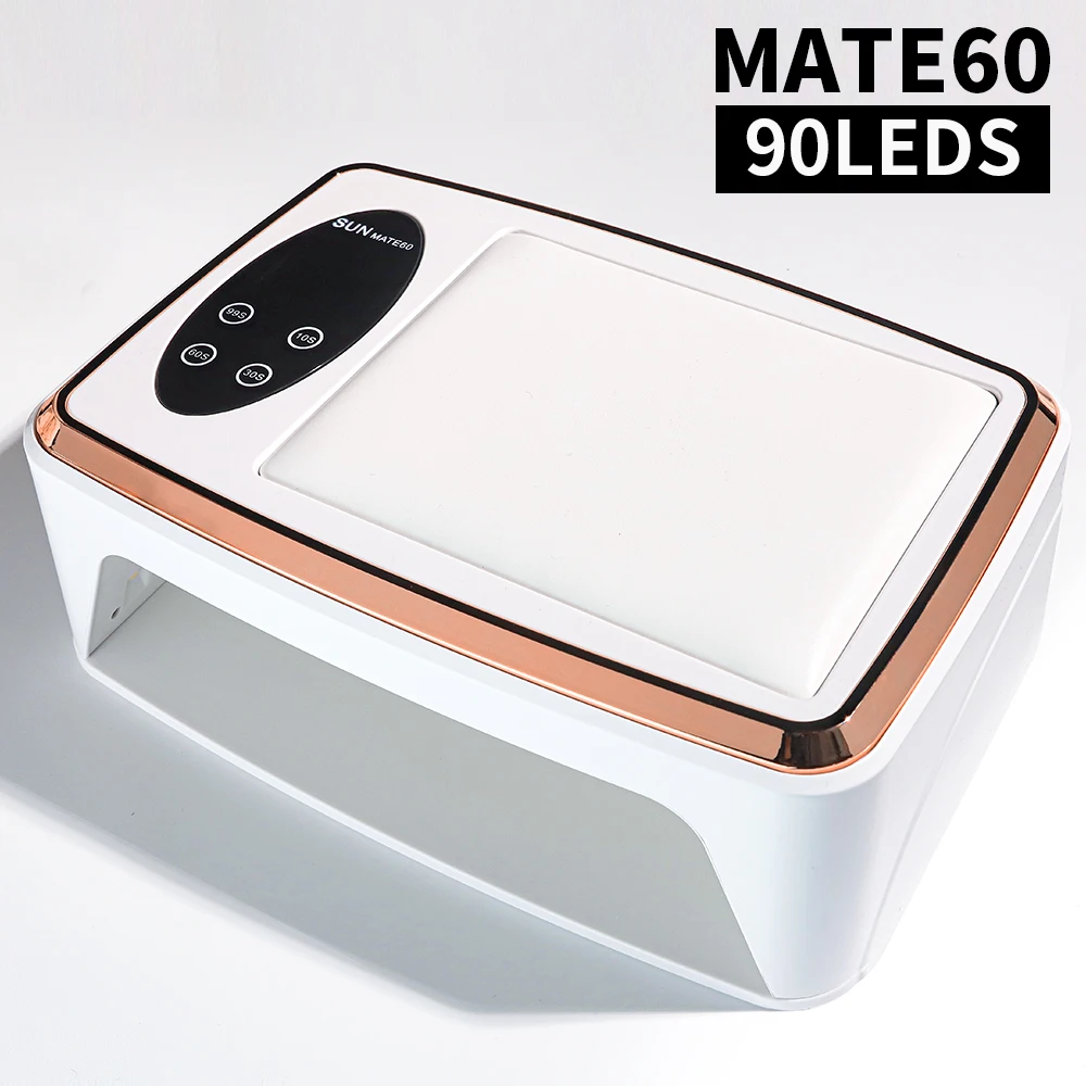 

Nail Lamp, Professional Nail Dryer With 90Pcs Lamp Chips, Fast And Efficient Drying, 4 Timer Setting LED Nail Gel Lamp