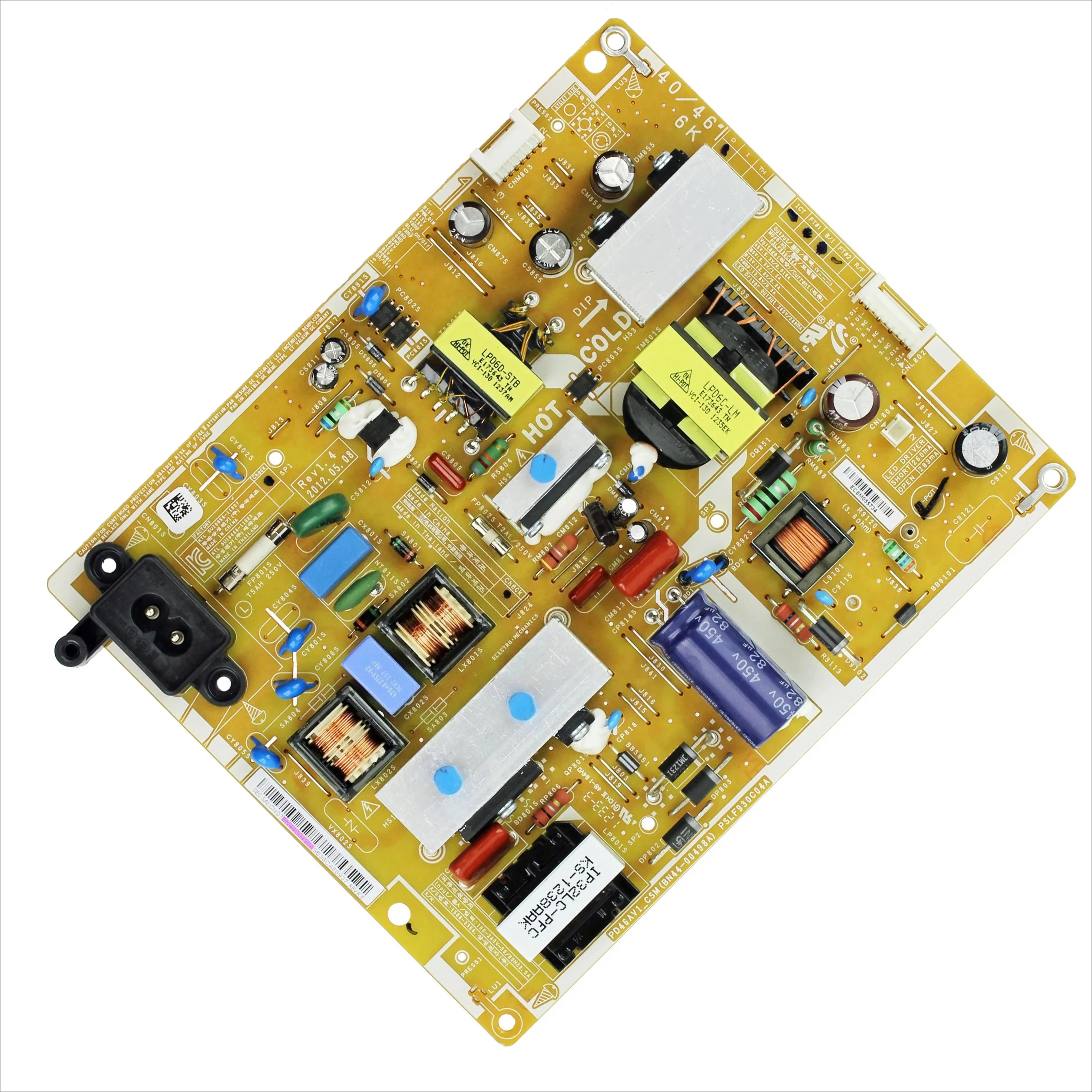 

BN44-00498A BN44-00498D PD46AV1_CSM Power Board for Samsung UE46EH5450W UE46EH5307K UE46EH5300W UE40EH5450W UE40EH5307K TV