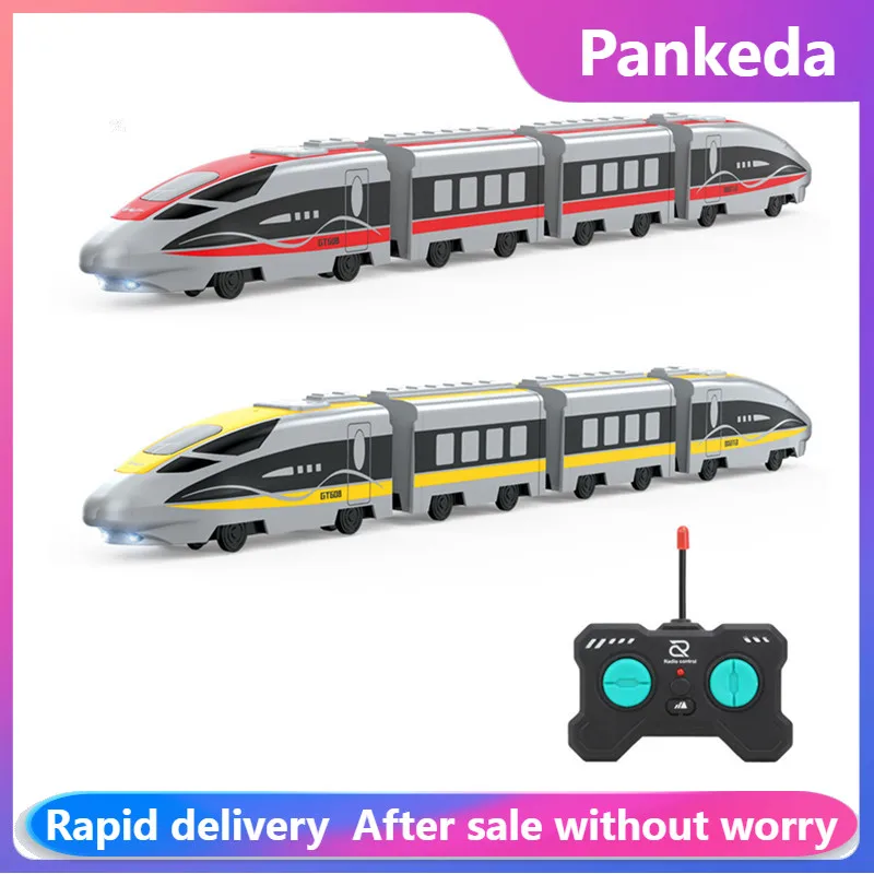 

Игрушка DIY Моделирование RC Поезд Электрический Пулевой Поезд Локомотив Высокий со звуком Свет Подарок на день рождения Детский Поезд Набор для детей