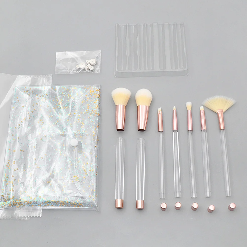 

7 Pcs Applicator Makeup Brush Set Kit Applicators Blush Brushes for Women's Suits