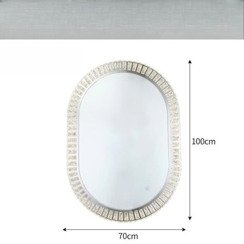 Smart bathroom mirror touch screen led bathroom mirror with light