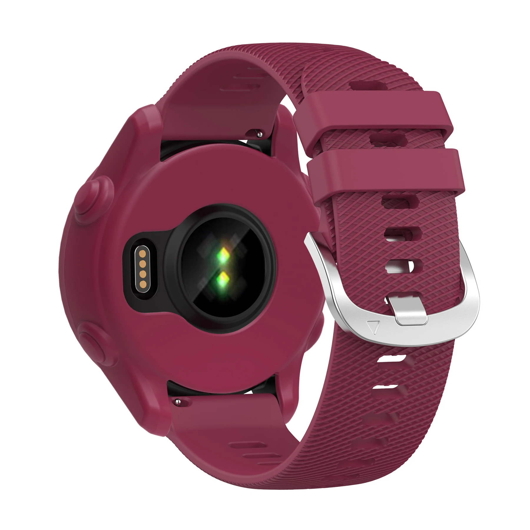 Silikonarmband + Schutzhülle für Garmin Forerunner 255 265, Ersatz-Uhrenarmband – Detail 22