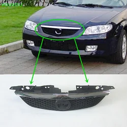 Car accessories B30D-50-710 body front bumper middle grille for Mazda 323 protege BJ 1998-2005