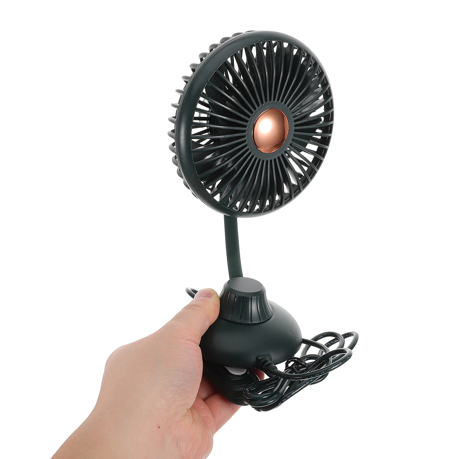

Dual Automotive Cooling Air Circulator Compact Quiet Electric Durable Design Portable Air Cooling Tool Small Fan for Car