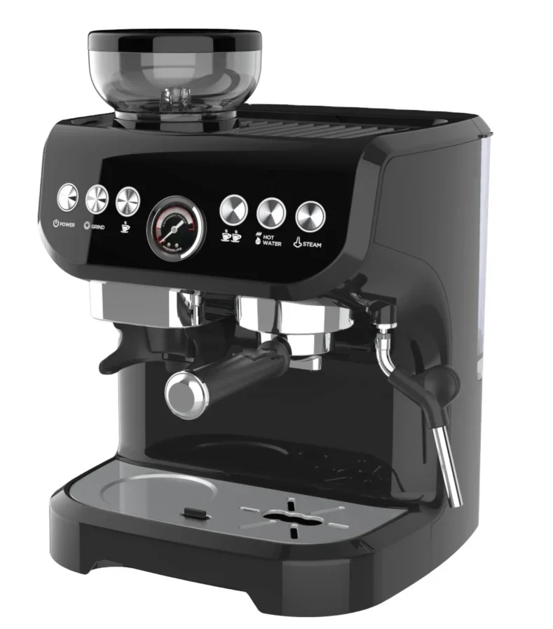 China Automatic Grinder And Milk Frother Espresso Coffee Machine Cafetera Expresso Cafe Maker Machine