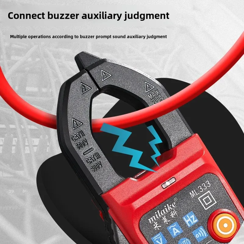 Factory Wholesale Clamp Multimeter Digital Ammeter High Precision Clamp Multifunctional Clamp Meter