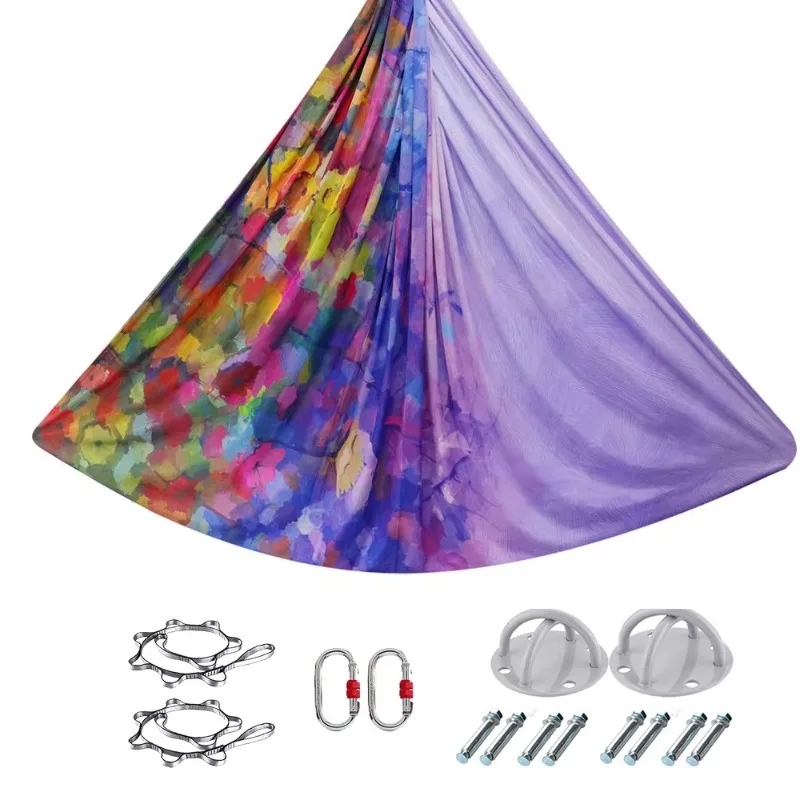 

Новинка 2026: Антигравитационный гамак для аэройоги (шёлковый), мягкий, дышащий, для домашнего спортзала, инверсионный тренажер, хит продаж