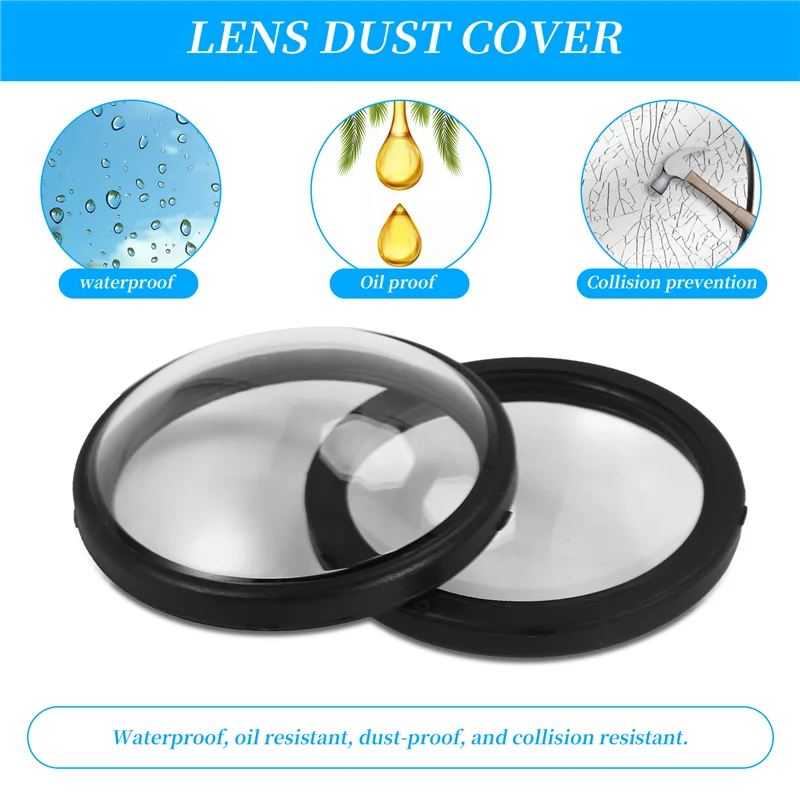 -MEOF lentilles de protection cadre de couverture d'objectif de caméra pour caméra de Sport Gopro Max
