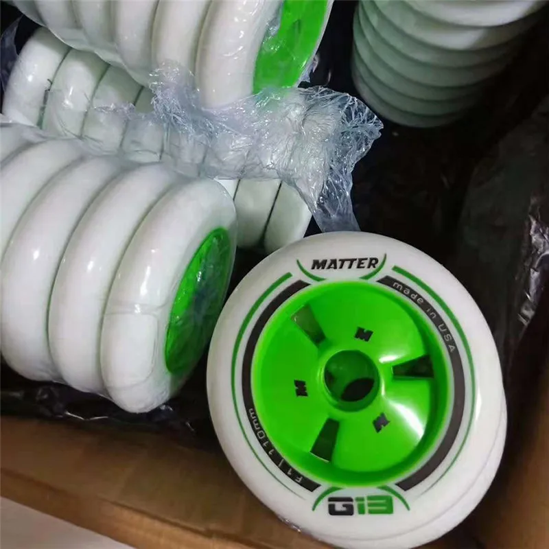 MATTER Gi3 Inline Speed Skates Wheel F1 110mm 100mm 90mm Racing G13 Race Track Competition Racing for Powerslide for MPC 6 8 szt.