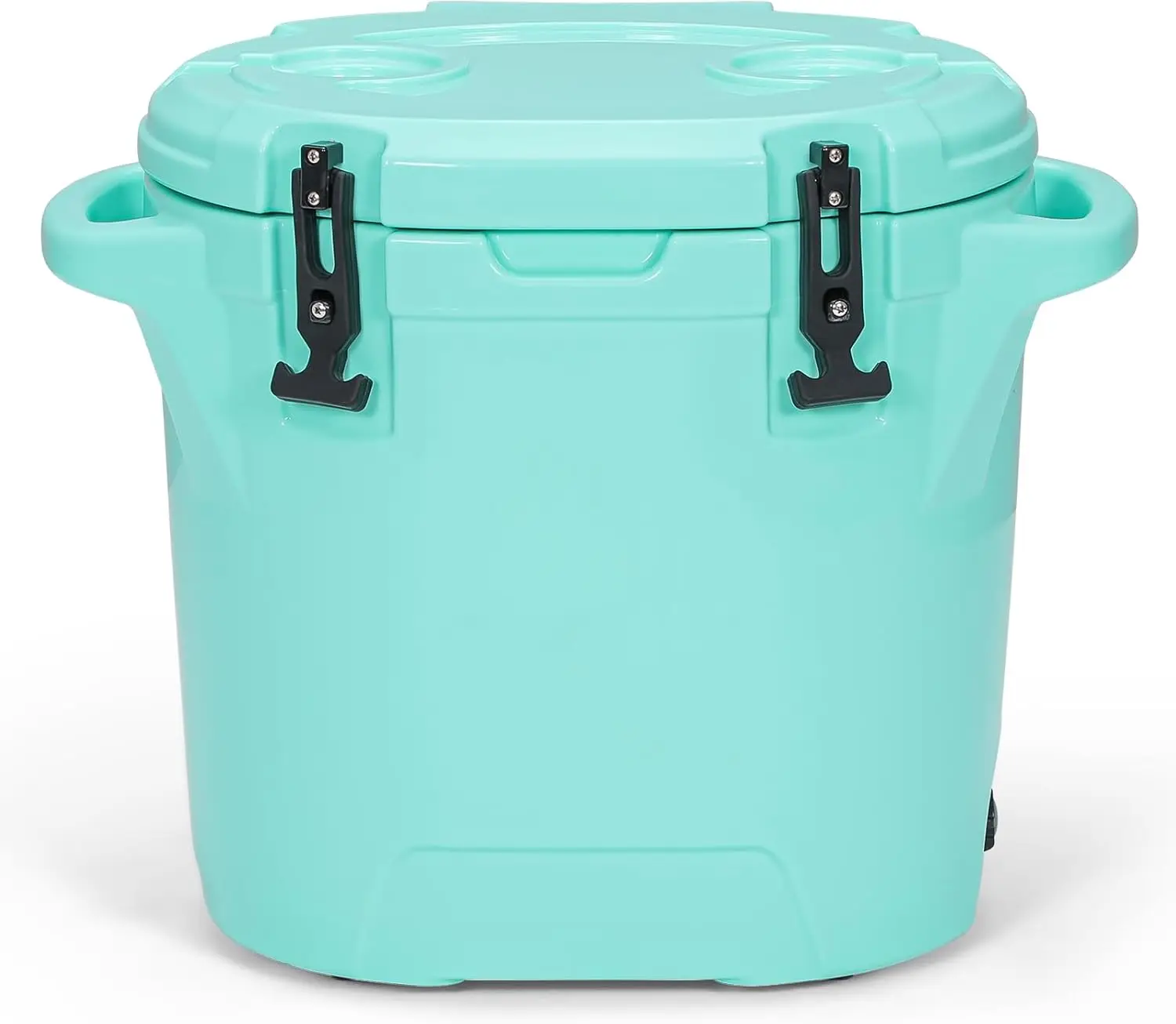 Portable Beach Cooler Buckets, 26qt Camping Small Hard Cooler with Efficient Drain, 5-7 Days Ice Retention