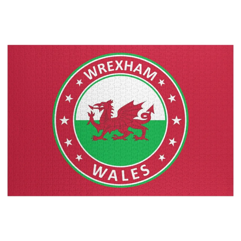 Wrexham, Wales Jigsaw Puzzle Iq Custom Child Gift Customizeds For Kids Personalized Gift Married Puzzle