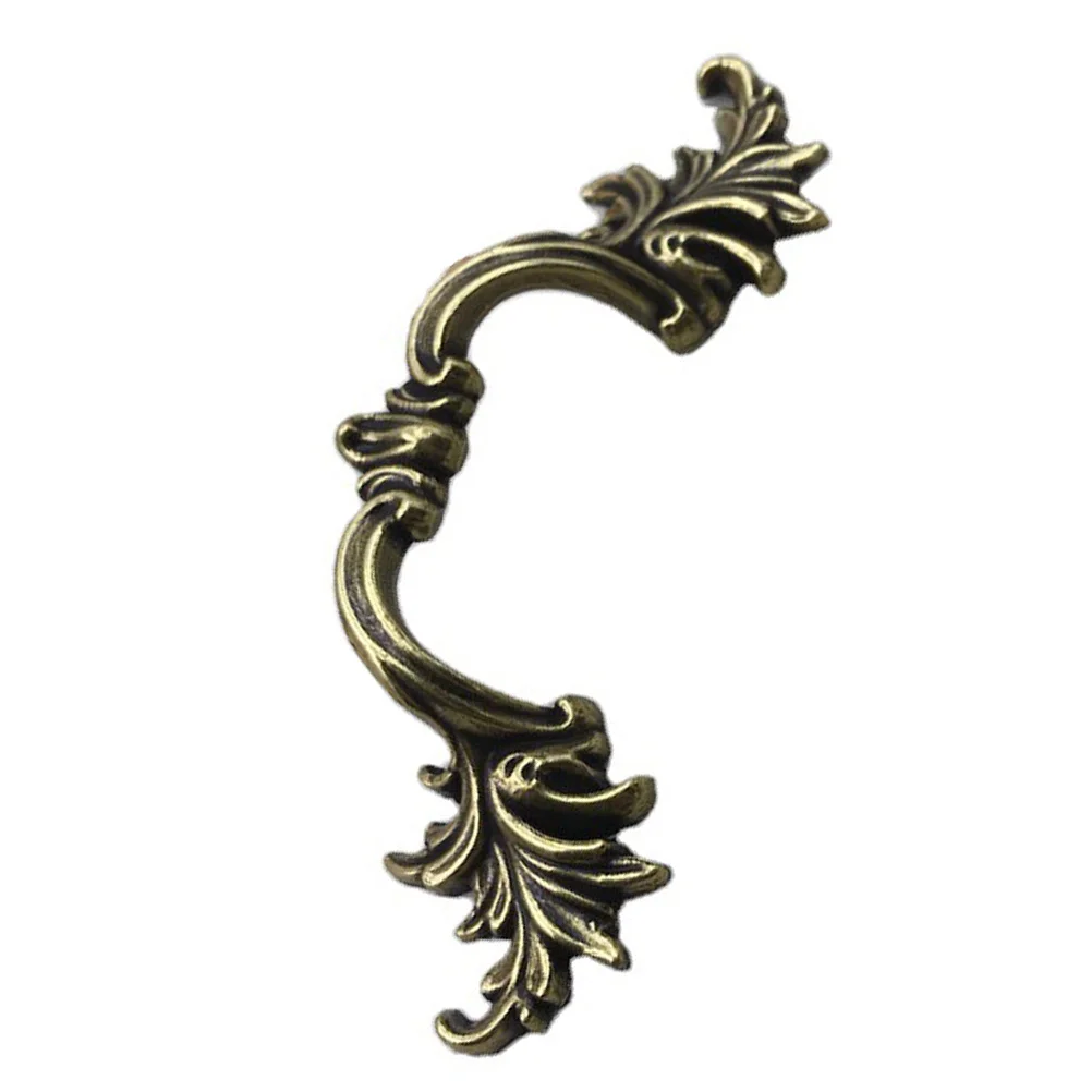 دائم سبائك الزنك مقبض درج النمط الحديث مقبض خزانة أثاث بسيط يسحب مقابض للخزانة ديكور المنزل #2