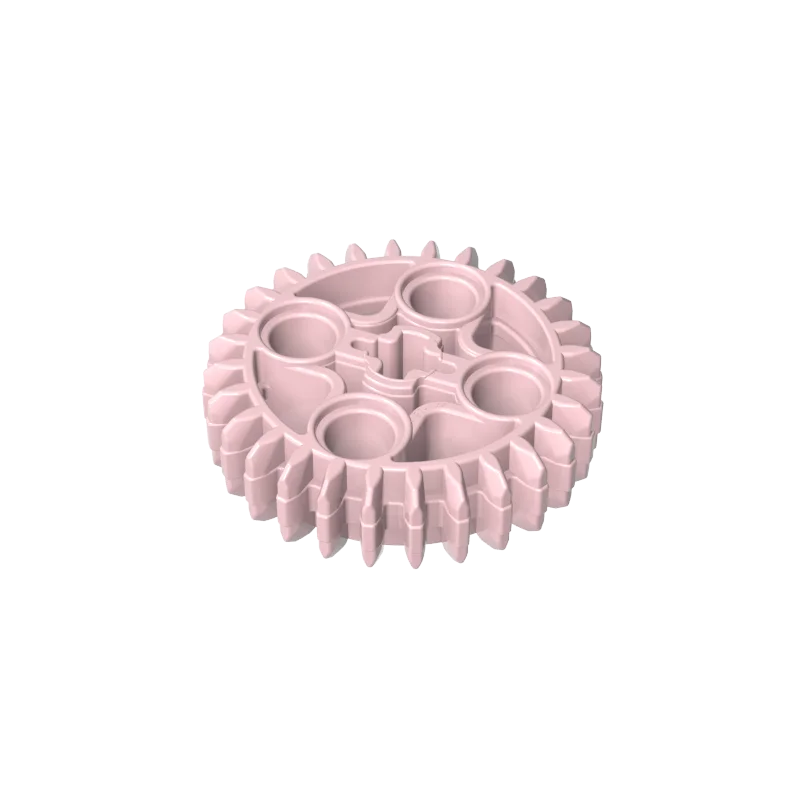 Gobricks 10 STKS 46372 Technic Gear Bricks 28 Tand Dubbele Bevel Onderdelen Compatibel MOC Bouwsteen Volwassen Kinderen DIY Onderwijs Speelgoed