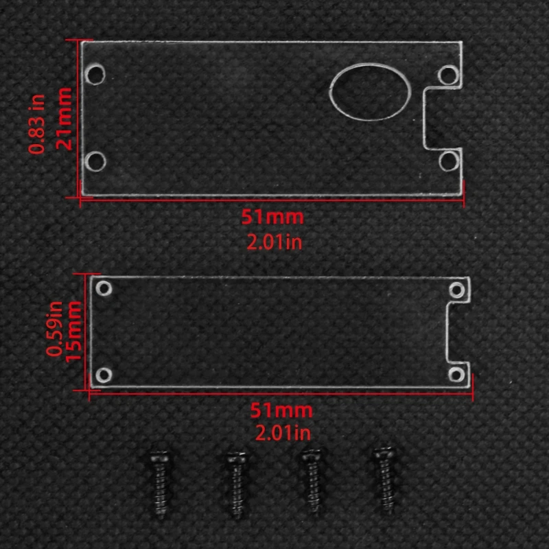 Shockproof Hard Shell Acrylic Transparent Protective Cover for Raspberry Pi Pico