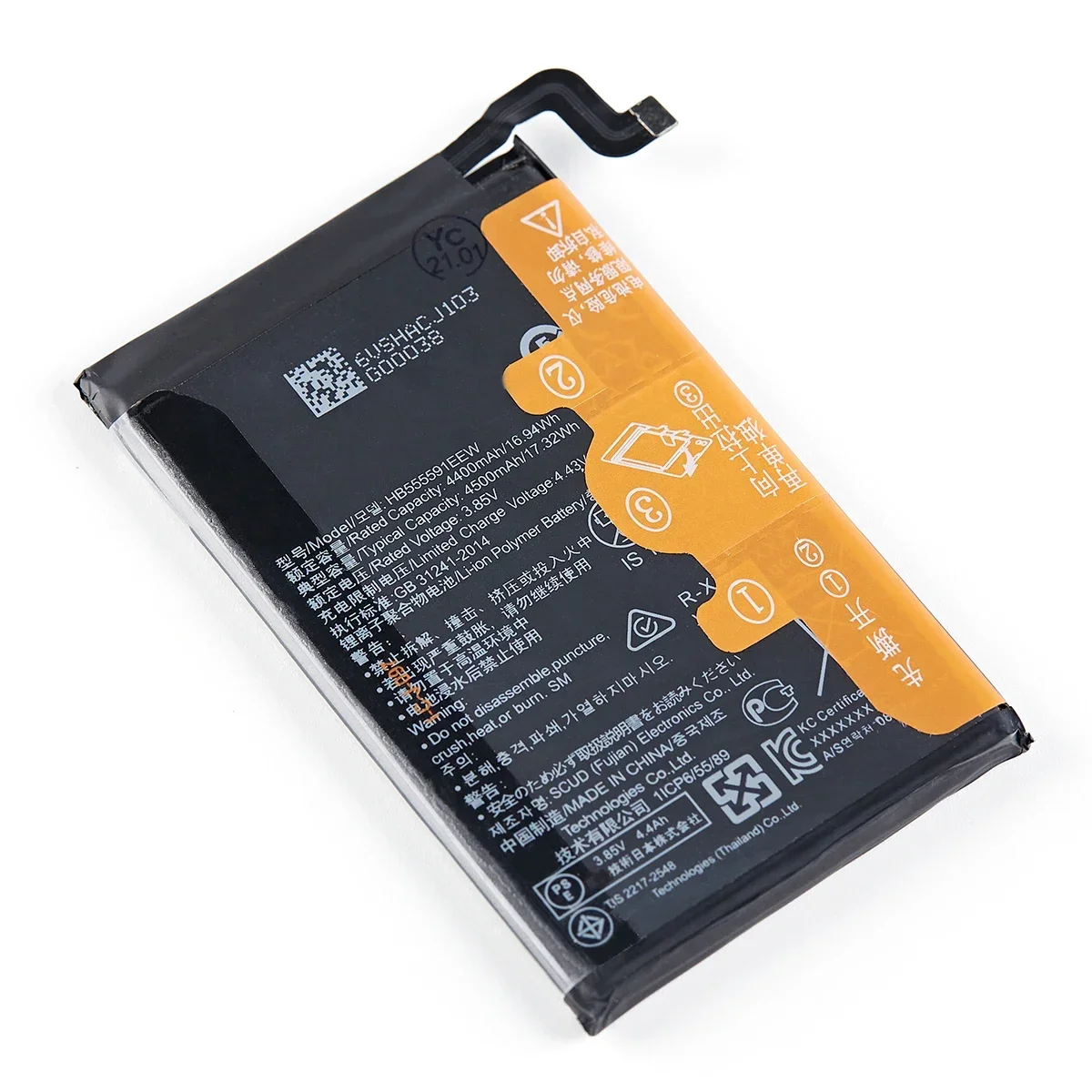 100% Orginal HB555591EEW 4500mAh Battery For Huawei Mate30 Pro 5G / Mate 30 pro 5G / Mate30Pro 5G Batteries+Tools