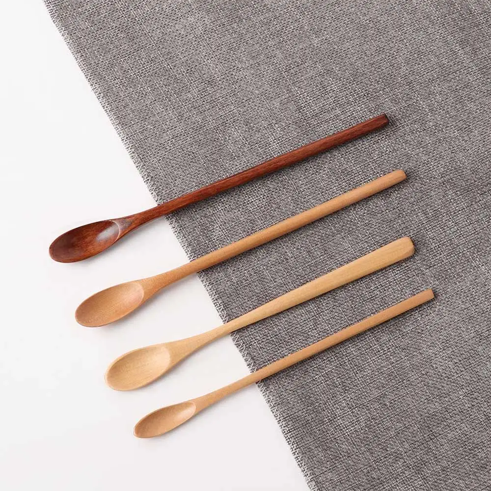 

Durable Cooking Kitchen Accessories Stirring Coffee Spoon Tableware Honey Spoon Tea Scoops