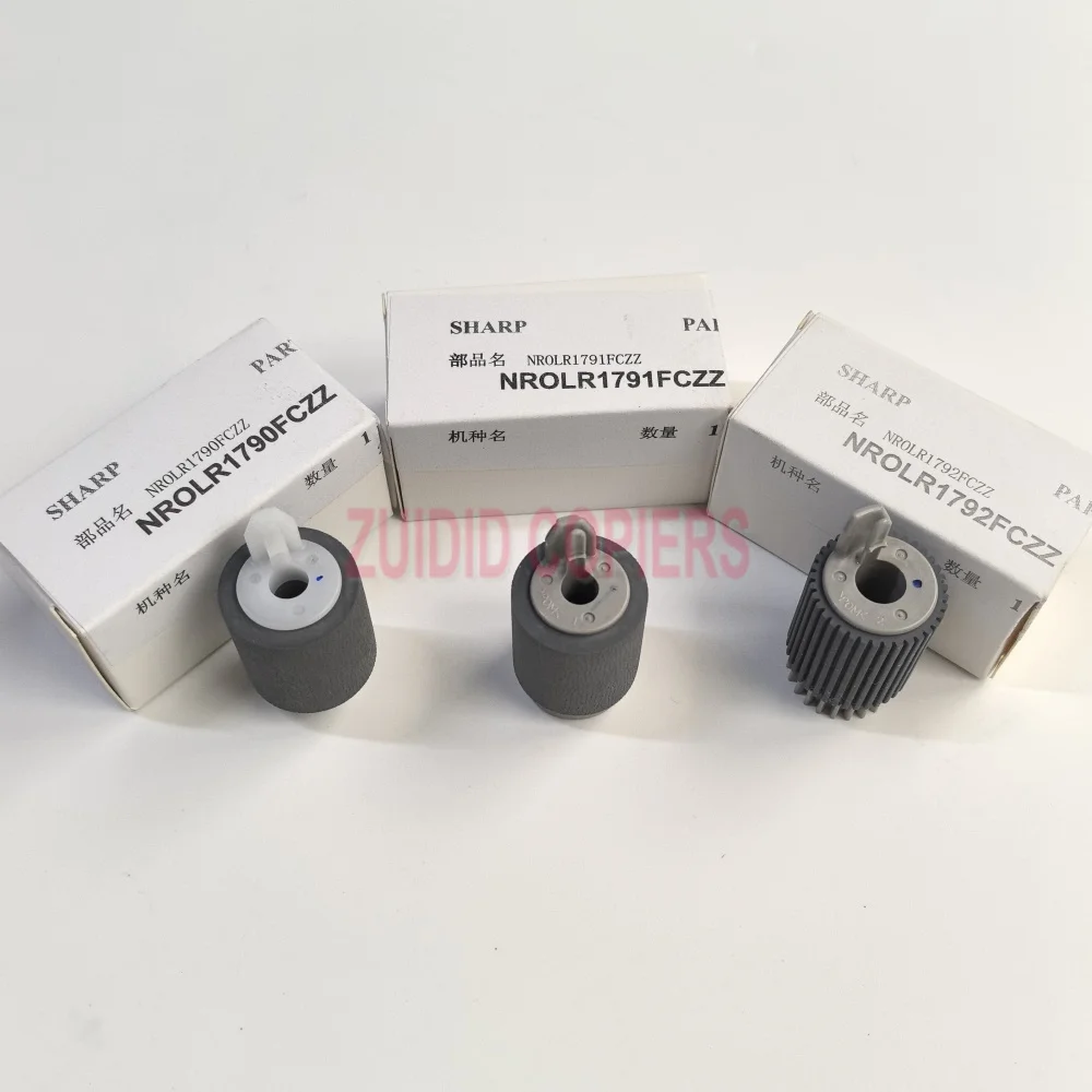 

10 комплектов ролика захвата бумаги NROLR1790FCZZ NROLR1791FCZZ NROLR1792FC для Sharp AR2648 3148 MX2658 3158 3558 2348