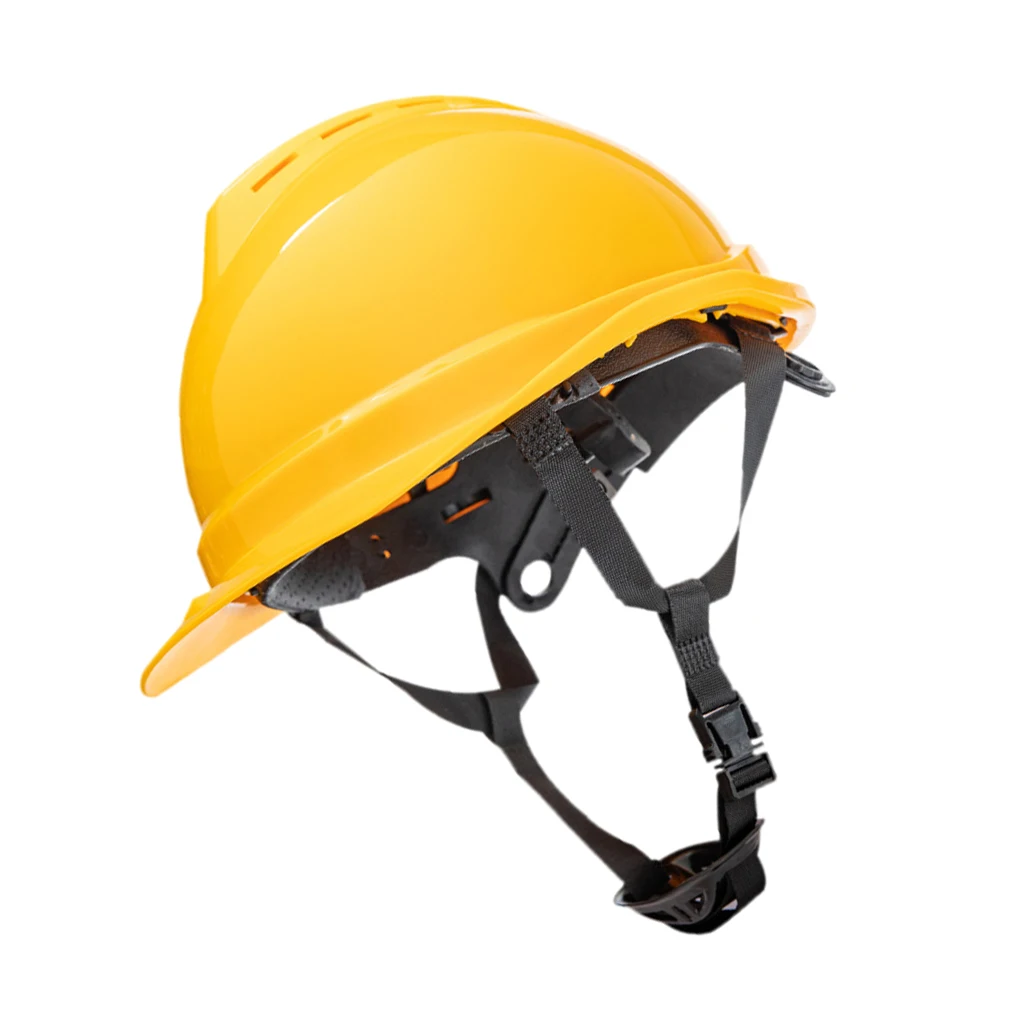 Outdoor Hard Hat Breathable Yellow Safe Protector for Head Protection