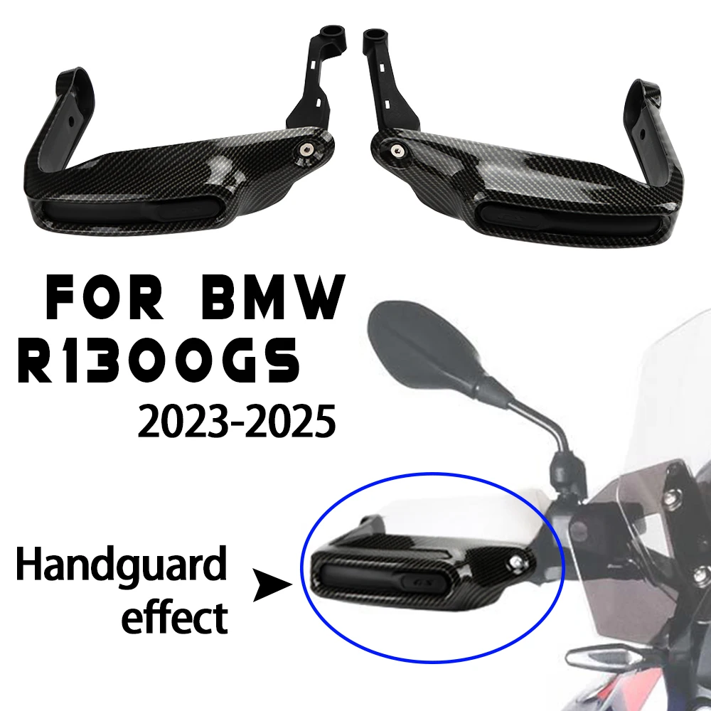 2025 For BMW R1300GS R 1300 GS 2023 2024 Windshield Riser Extension Cover Handguard Hand shield Protector Carbon Look Motorcycle