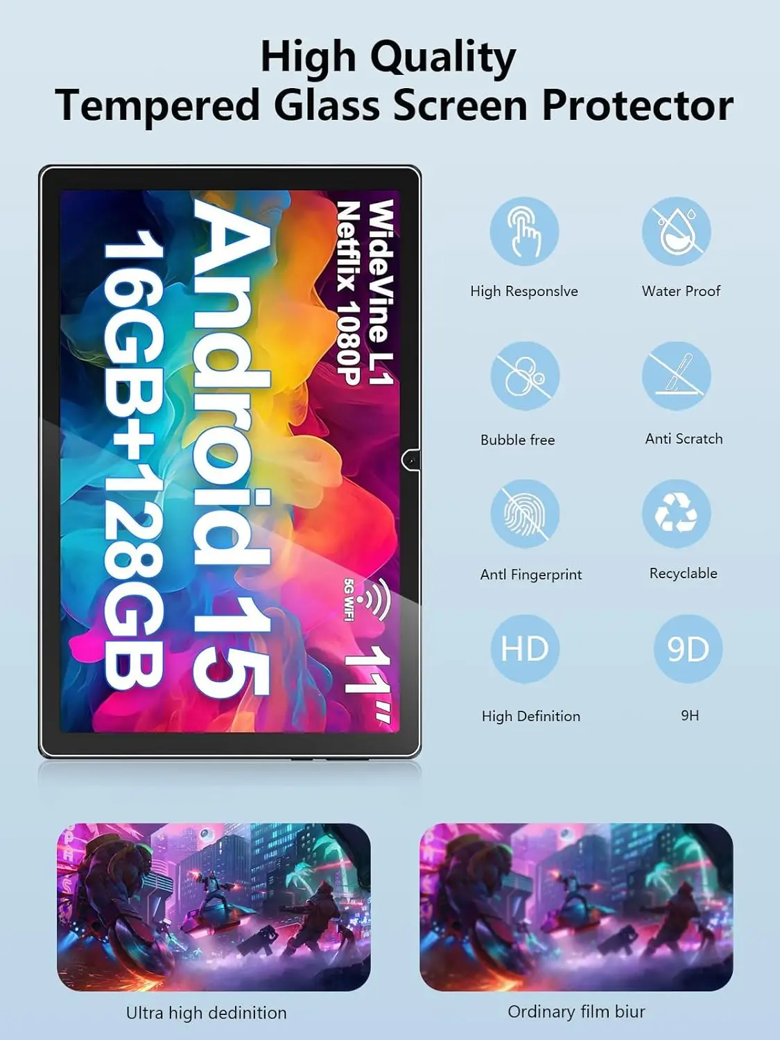 Screen Protector for Doogee U11 / U11 Pro (11.0