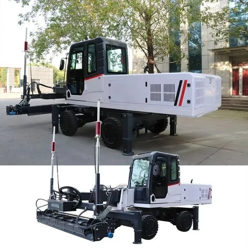 VANSE YZ30-4F YANMAR محرك بوم نوع آلة تسوية الخرسانة آلة تسوية الخرسانة بالليزر الأوتوماتيكية للبيع