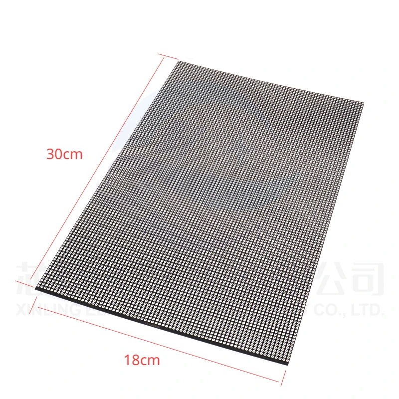 Universal board 18*30CM 0.4MM thick and soft thin circuit board PCB hole board experimental board