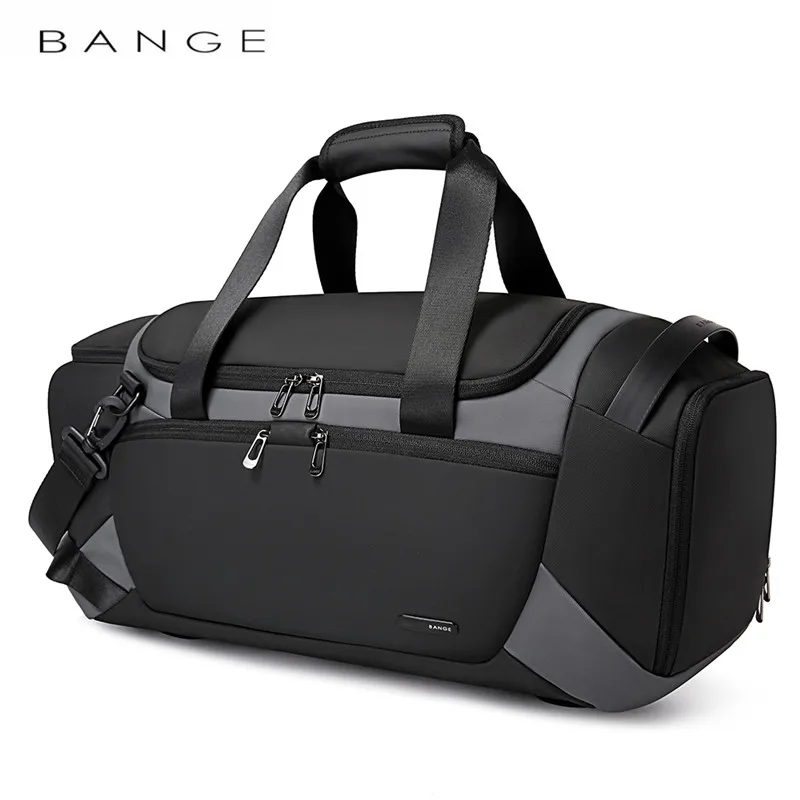 BANGE-bolsas De deporte para hombre, bolsa De gimnasio para entrenamiento De Fitness, bolsa De deporte impermeable al aire libre, bolsa De