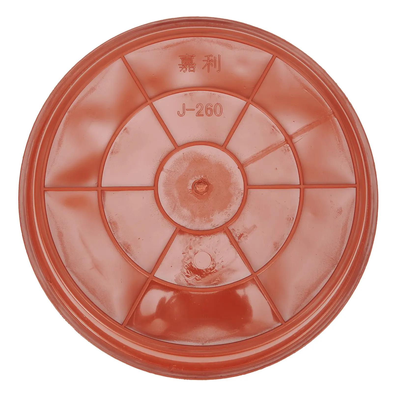 Red Water Tray Base Saucer Yard 10pcs Heavy Duty Kit Outdoor Living Plant Plant Pot Plastic Set Flowers Garden
