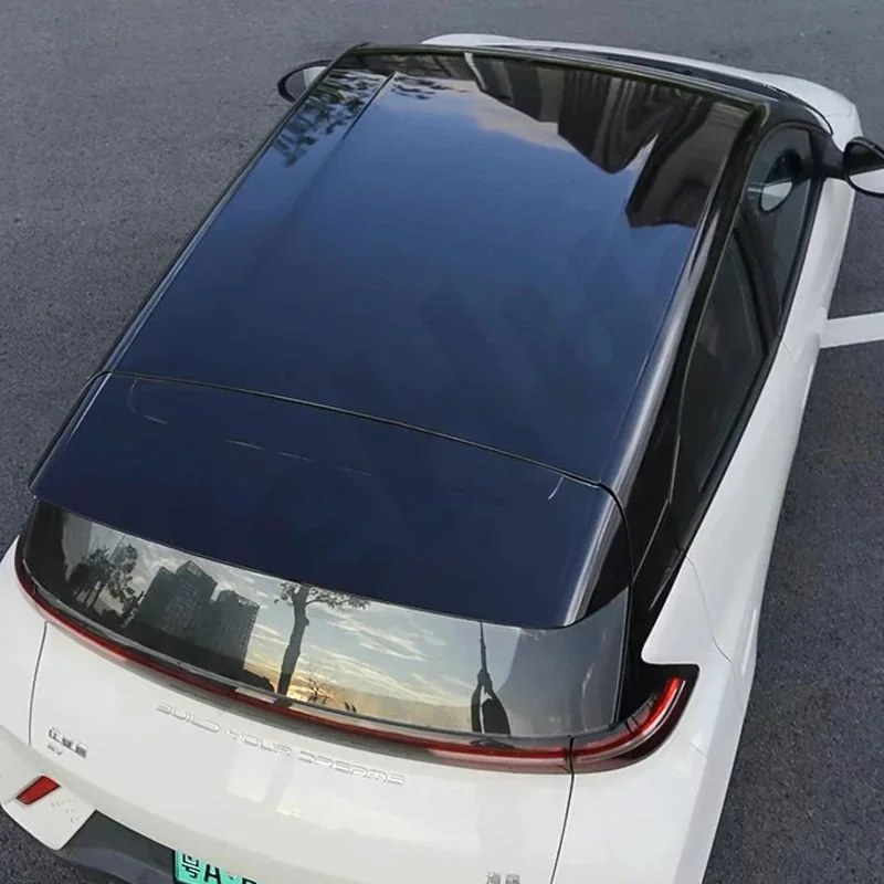 

For BYD Seagull 2023-2024 Roof smoked black film Car accessories Car sticker