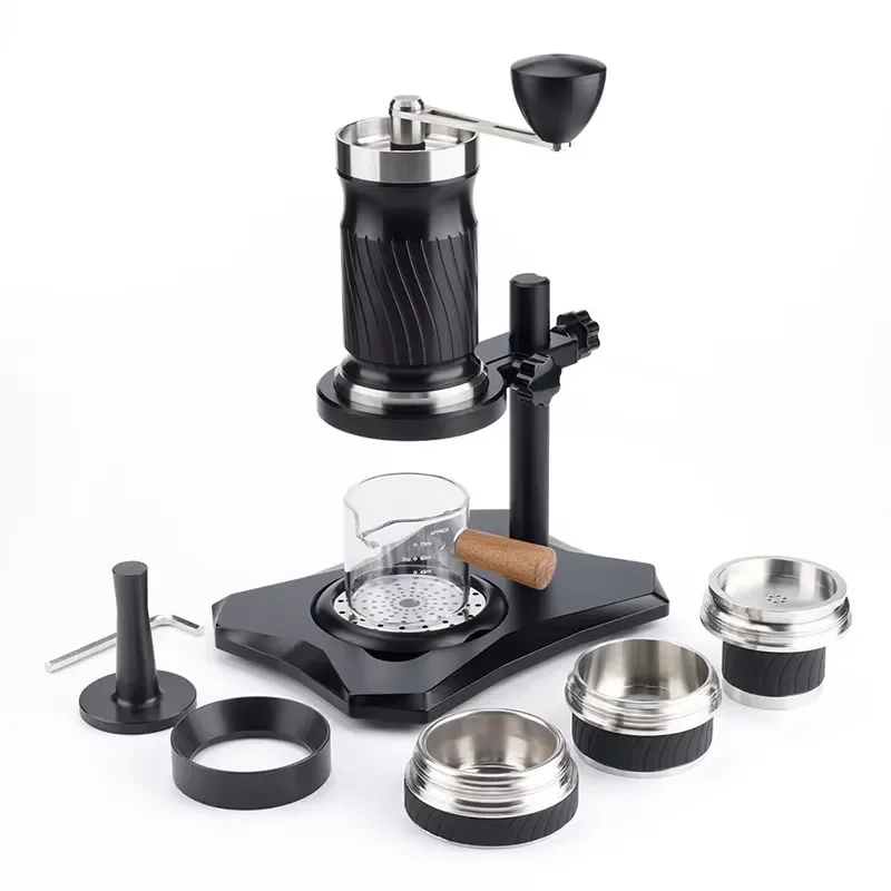 High-End 12bar Eco-friendly 600ml Capacity Espresso Coffee Machine Portable Variable Pressure Hand Home Outdoor Use