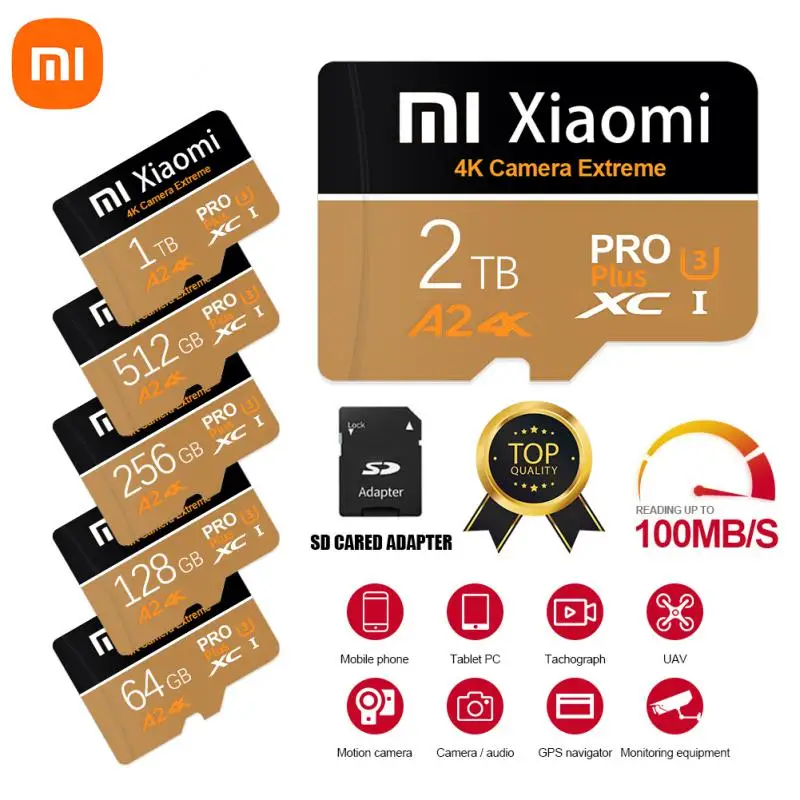 Xiaomi karta Sd Memoria Micro TF karta pamięci Sd 128gb Cartao De Memoria 512GB 256GB dla Nintendo64 na telefon do gry parowej