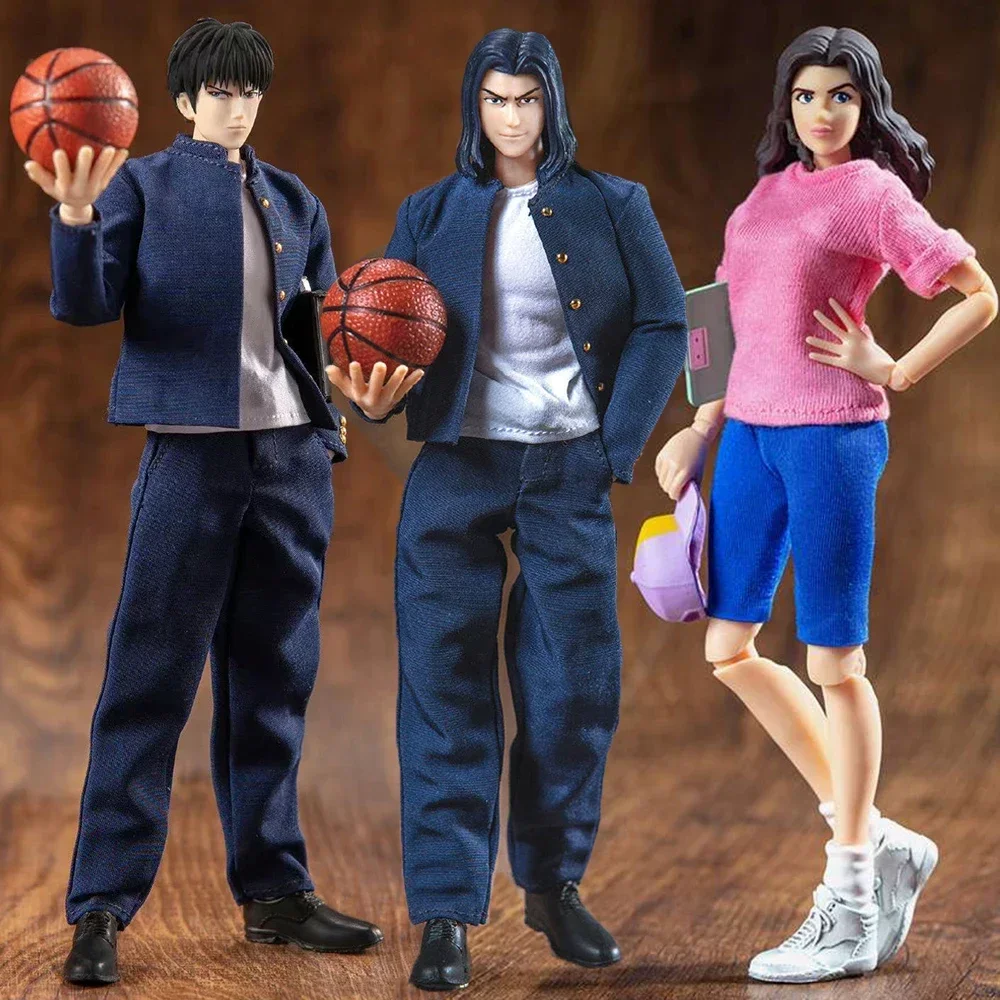 Dasin/Great Toys/GT Model Anime SLAM DUNK Ayako/Hisashi Mitsui/Kaede Rukawa Hot Blooded Action Figure Collection Toys