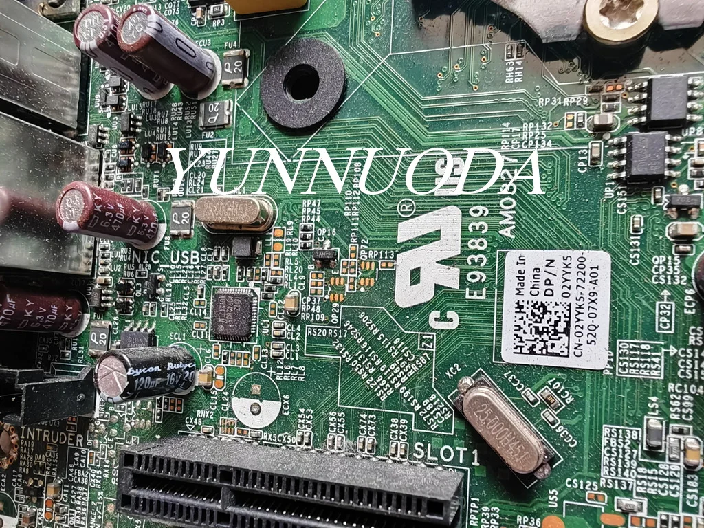 PC Motherboard  CN-02YYK5 For Dell Optiplex 7020 9020 SFF Q87 DDR3 Mainboard  2YK5, 02YK5, SOCKET H3, LGA1150 100% Tested good