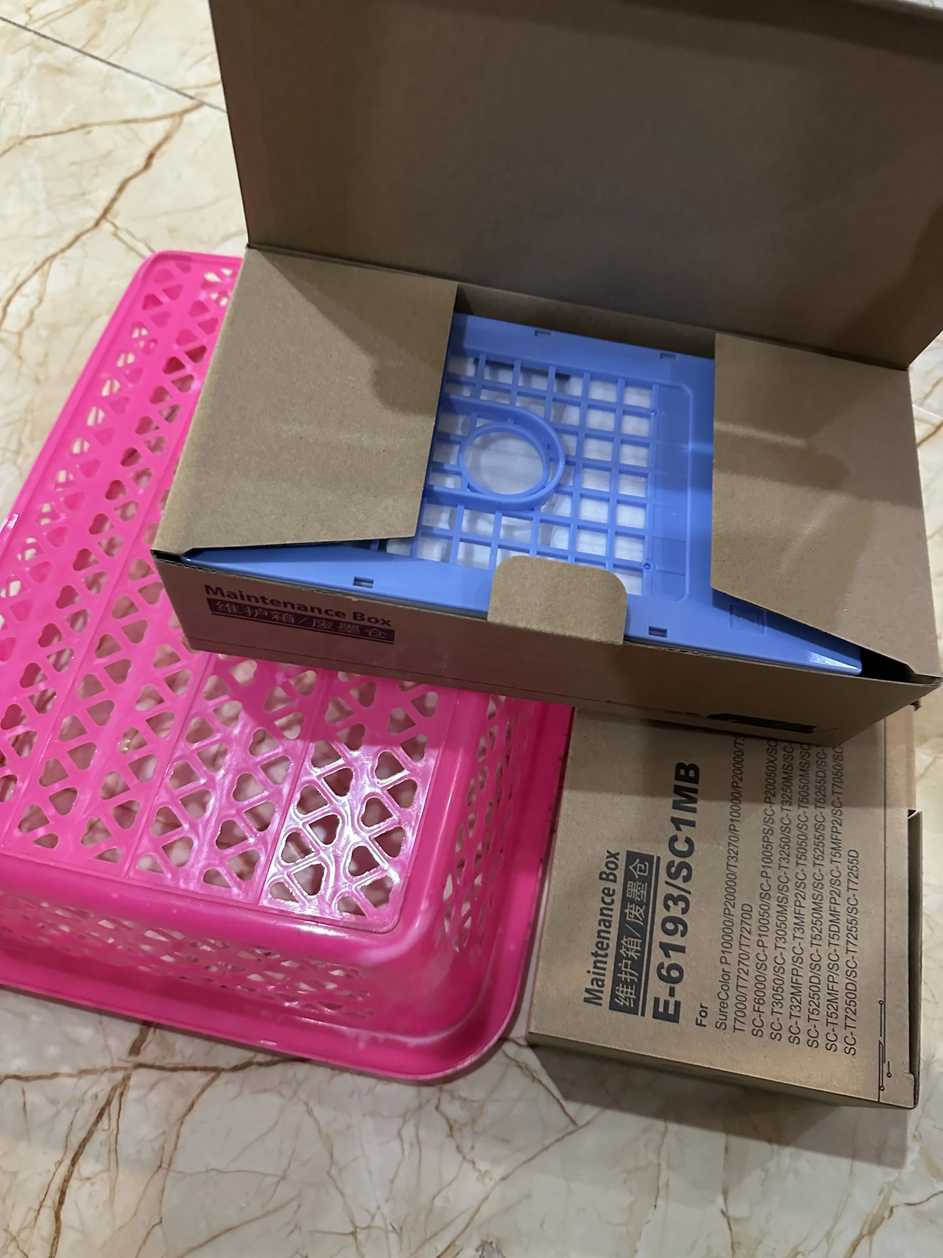 

T6193 Maintenance Tank For Epson Surecolor T3000 T5000 T7000 T3200 T5200 T7200 T3070 T5070 T7070 Waste Ink Box chip Resetter