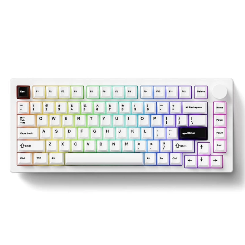 

MONSGEEK M1 V5 Gaming E-sport Mechanical Keyboards RGB 8000mAh Hot Swap Aluminum Wireless Bluetooth 3-mode Custom PC Accessories
