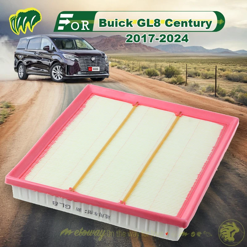 For Buick GL8 Century 2017-2024 Car Cabin Air Filter Auto Climate Control Gases Replace Accessories Replacement Filter