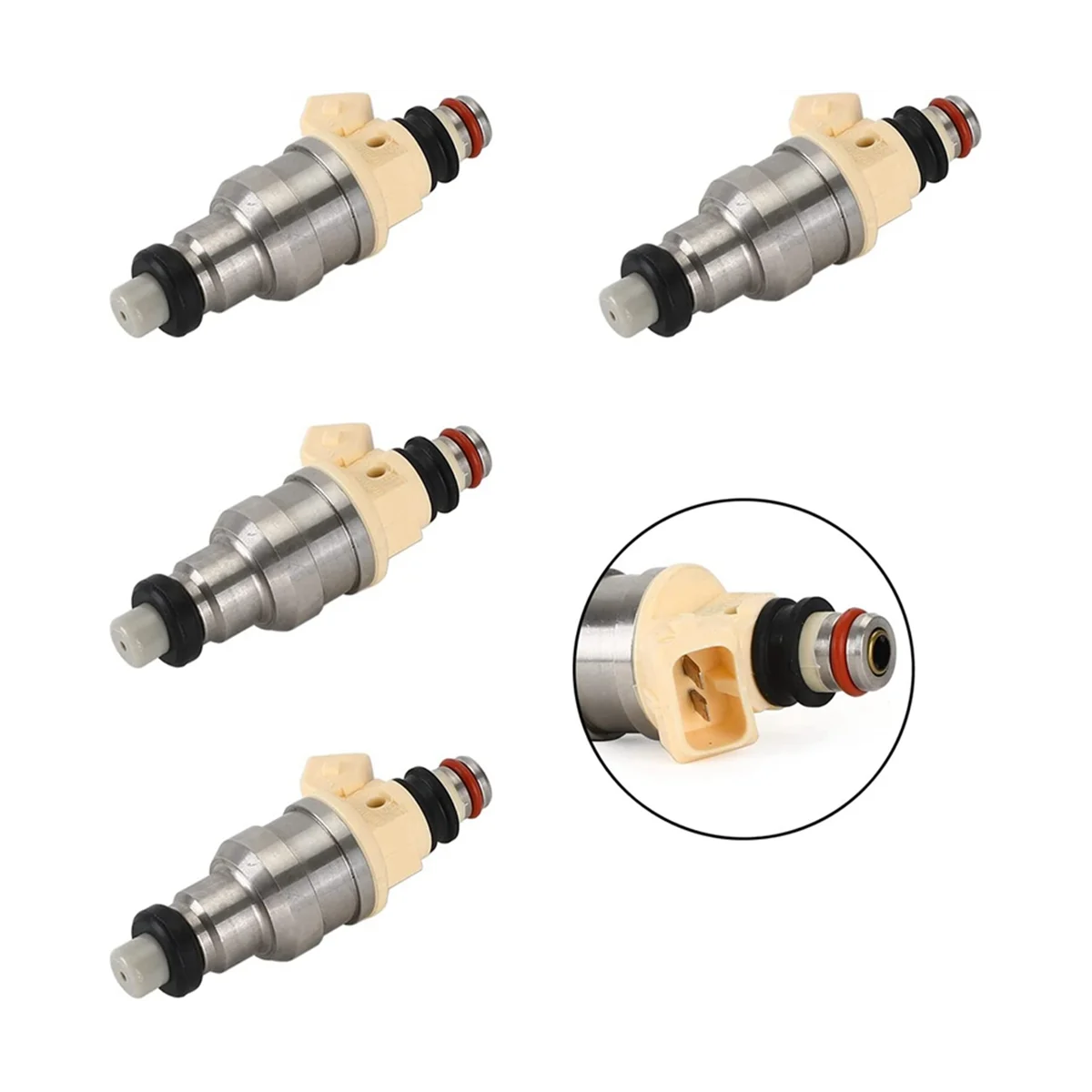 Boquilla de inyector de combustible para HYUNDAI SONATA, inyectores de 4 piezas, 3531032560, 35310-32560, 9250930001, 1.6L, 1.8L, 2.4L, 3.0L, 560