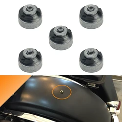 Motorcycle Rear Fender Seat Nut Kit For Harley Sportster Street Bob Softail 1996-2017 Mount Nut Bolt Quick Release Aluminum