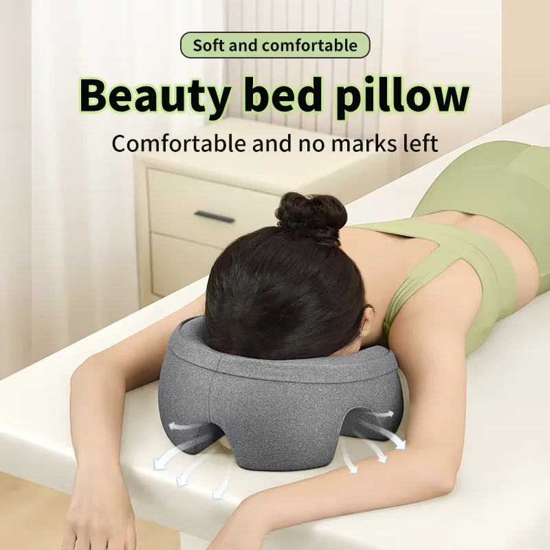 Special Comfortable Breathable Memory Foam Face Pillow for Head for Massage Beauty Salons Body Bed Hole Office Nap Various