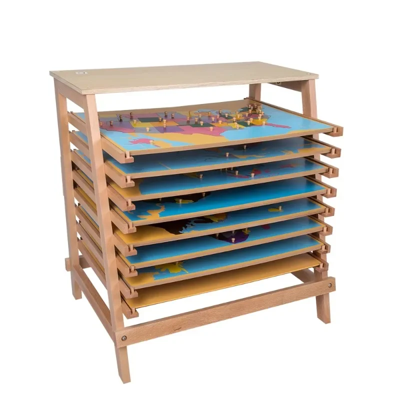 mappa-del-mondo-con-supporto-puzzle-dei-sette-continenti-edizione-internazionale-strumenti-didattici-di-geografia-per-l’apprendimento-in-classe