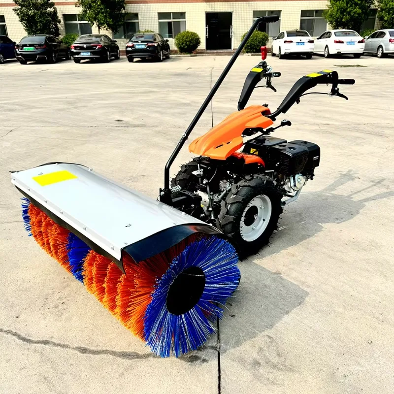 

Good Quality Road Sweeper Machine Snow Winter Maintenance Snow Sweeper Full Gear Snow Sweeper with Gear Core Components
