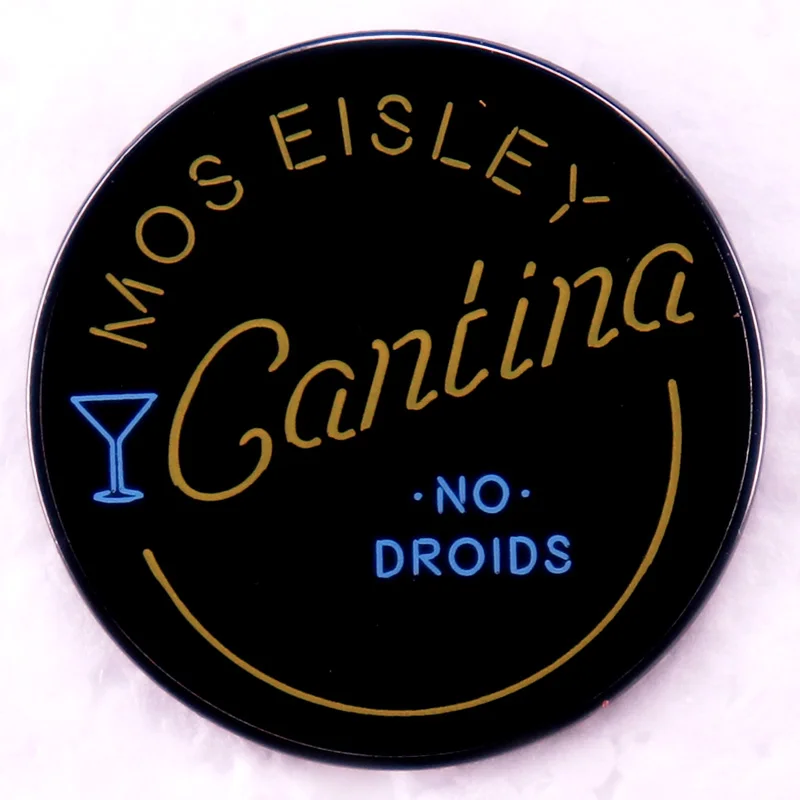 The Mos Eisleys Tavern Cantina Enamel Pin Movie Fans Badge Brooch Jewelry