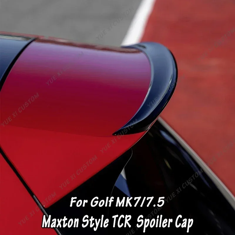 TCR Rear Roof Spoiler Wing Rear Lip Extension For Volkswagen Golf 7 Golf 7.5 MK7 MK7.5 GTI GTD R R-Line 2012-2020 MAXTON Style