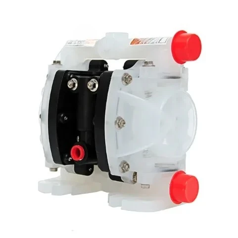 OEM 1/4'' AODD Pumps Durable Air Operated Double Diaphragm Pneumatic Power Source for Acidic and Alkaline Corrosive Liquids