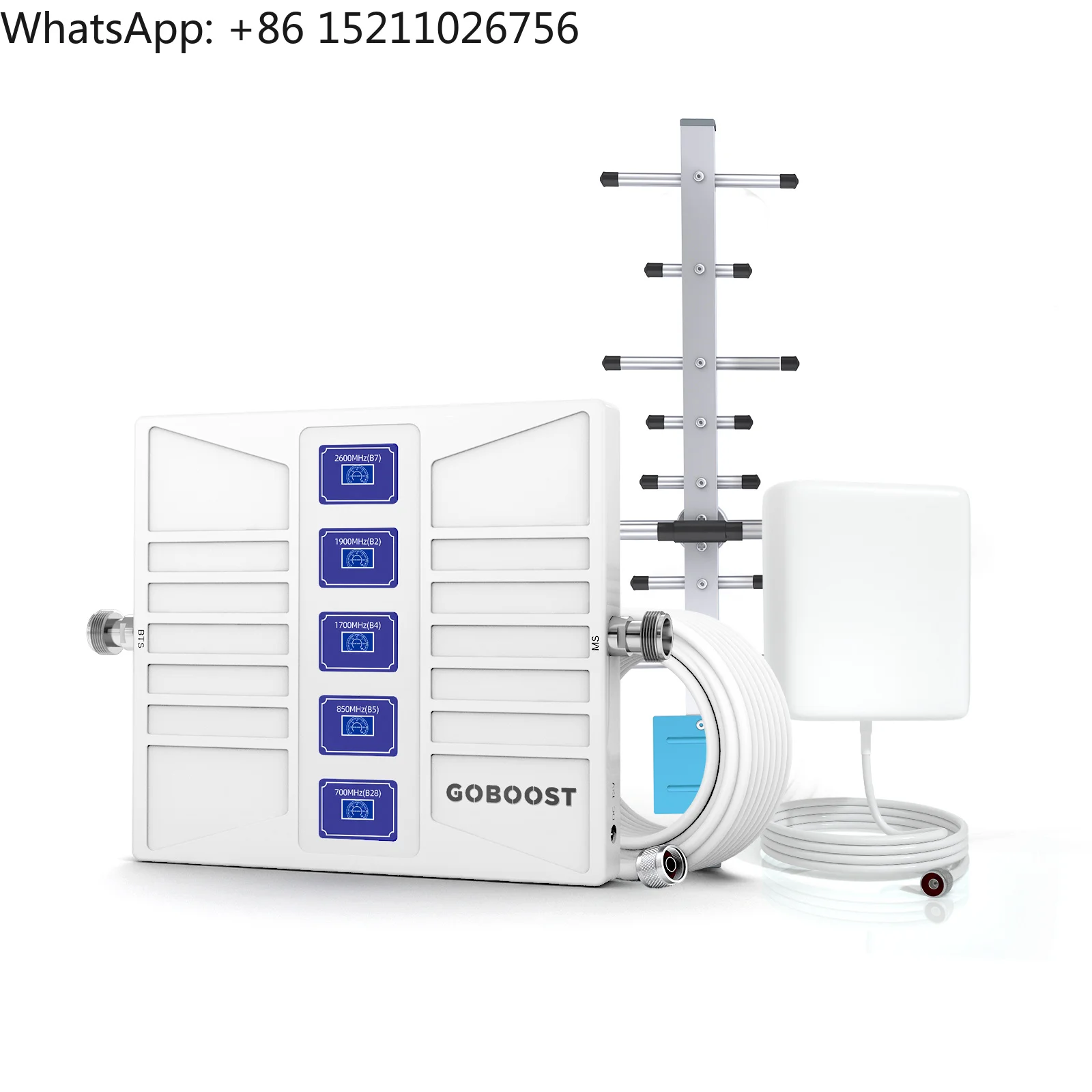 5 Band Boosters Agc Amplifier 700 850 1700 1900 2600 MHz Mobile Five Band Network Booster signal Booster