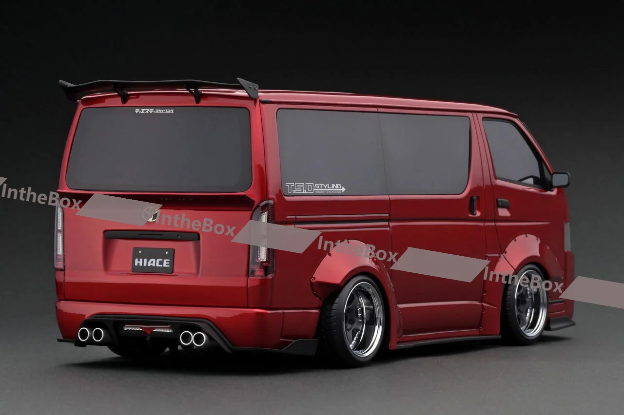 IG2806 T・S・D WORKS HIACE Red Metallic