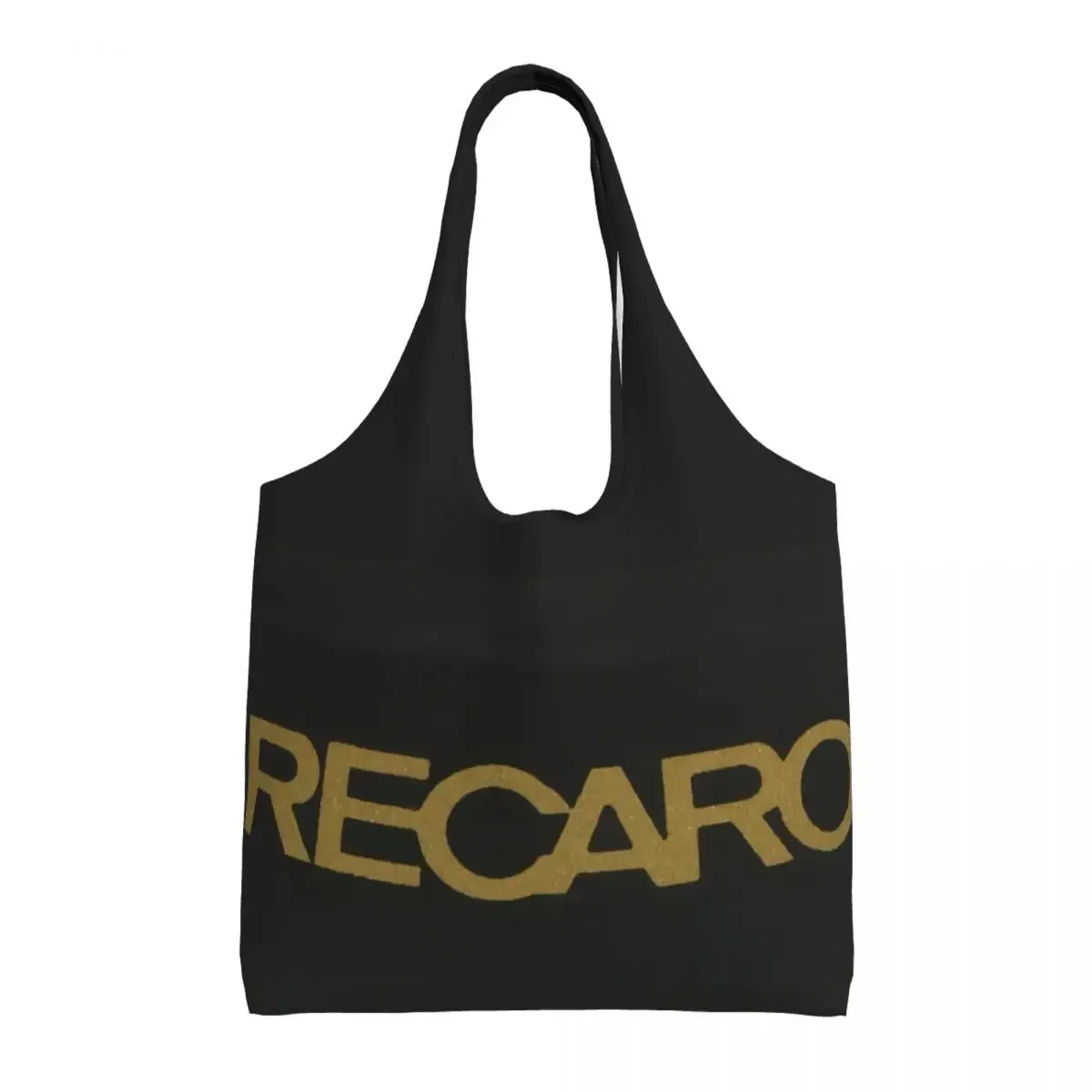 Recycling Recaros Logo Shopping Bag Women Shoulder Canvas Tote Bag Washable Grocery Shopper Bags Photography Handbags