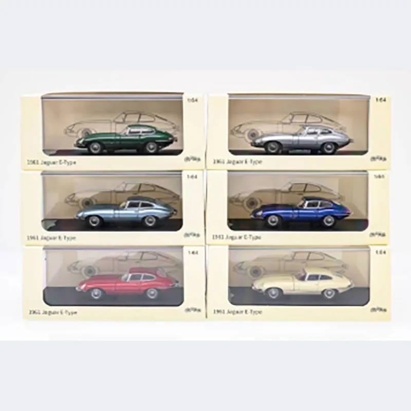 GFCC 1:64 Scale 1961 Jaguar E-Type Open-cover Version Alloy