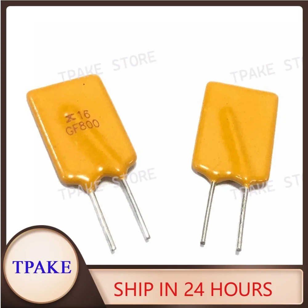 5/100PCS RGEF800 GF800 16V 8A PPTC Resettable Fuse Thermistor
